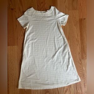 UNIQLO scoop top dress, off-white, size medium